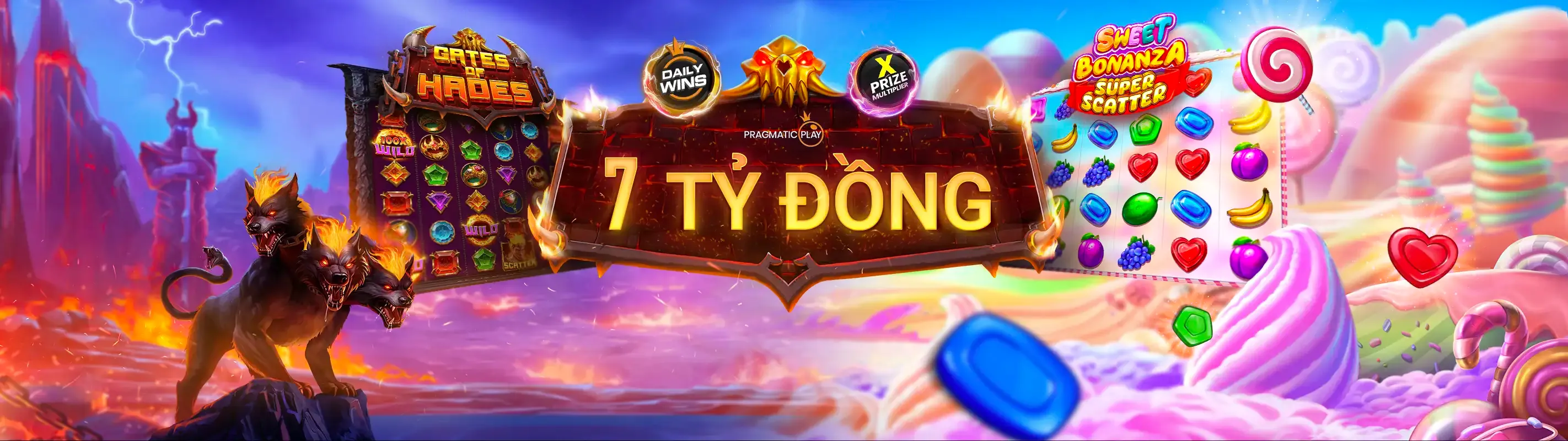 Giao diện trò chơi Slot tại TDTC Link Vào với các biểu tượng chiến thắng và chủ đề hiện đại